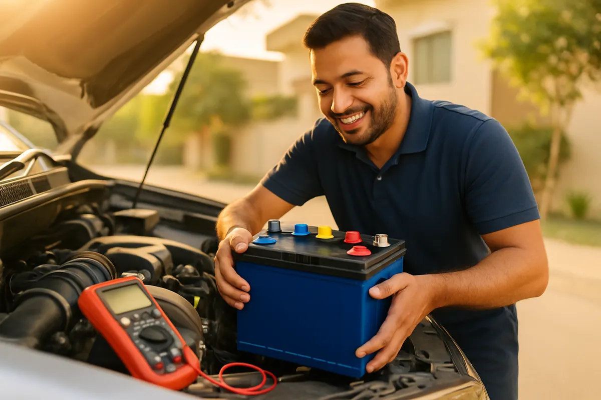 Battery Replacement by AutoFix in Islamabad and Rawalpindi